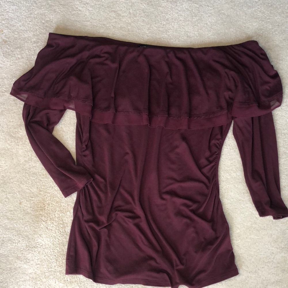 WHBM Off Shoulder Top
